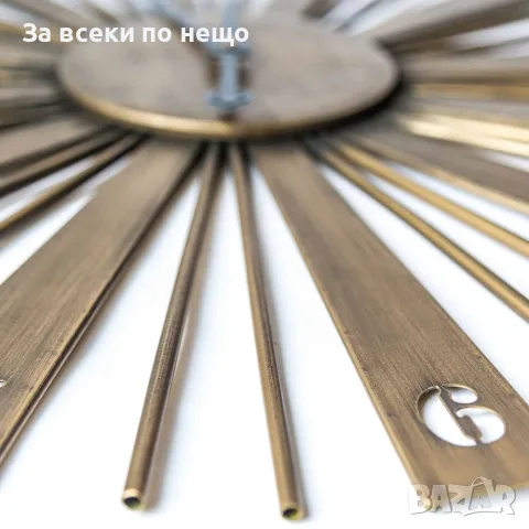 Часовник Слънце, 2 цвята Код P2830, снимка 4 - Стенни часовници - 55320293