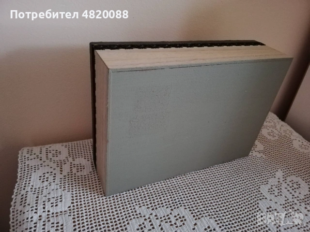 Кутия за бижута дървена ръчна декорация с релеф, снимка 8 - Други - 54495146