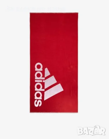 ADIDAS Swim Towel Large Red/White Червена Плажна Кърпа Код P2885