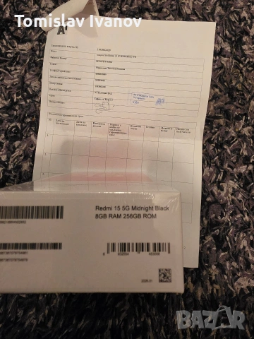 Redmi 15 5G 8/256 Black, снимка 3 - Xiaomi - 55212302