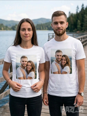 Тениска с снимка, снимка 3 - Тениски - 55069351