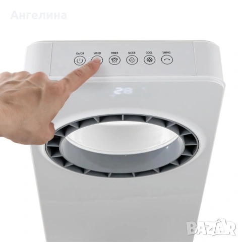 Мобилен охладител Muhler MC-4000, 65W, безвитлов, LED, 4 л, таймер, снимка 7 - Климатици - 54626905