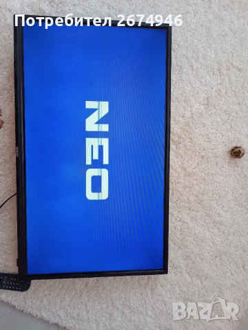 Телевизор neo за ремонт или части, снимка 5 - Части и Платки - 54930597