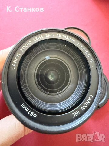 Обектив Canon EF-S 18-135mm IS , снимка 8 - Обективи и филтри - 55084221