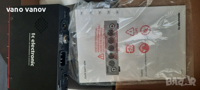 TC Electronic BAM200 Транзисторен усилвател за бас, снимка 5 - Други - 55159238
