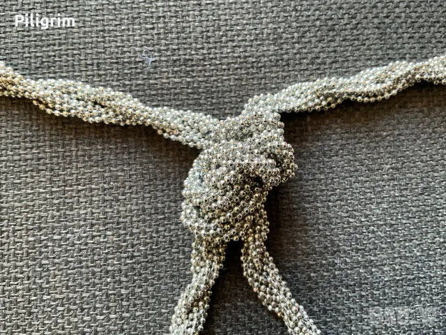 Колие в бохо стил (верижки от мъниста,  bead chains)., снимка 3 - Колиета, медальони, синджири - 55404908