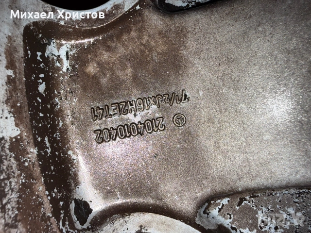 Джанти 16” mercedes, снимка 5 - Гуми и джанти - 55076270