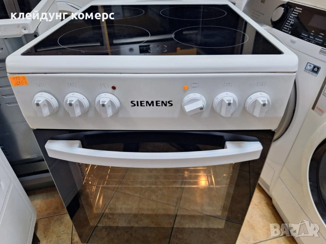 Готварска печка с керамичен плот SIEMENS шир.50см. , снимка 3 - Печки, фурни - 54035038