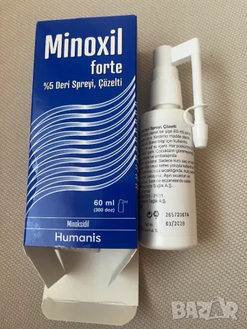 Minoxil forte Minoxidil Миноксил форте спрей миноксидил при косопад алопеция, снимка 2 - Продукти за коса - 55597815
