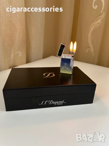 Запалка S.T. Dupont Ligne 2 Montecristo La Nuit – отлично състояние