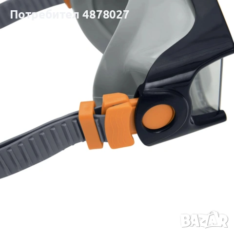 Комплект за шнорхелинг Bestway – маска, шнорхел и плавници с UV защита и суха система, снимка 8 - Водни спортове - 55236574