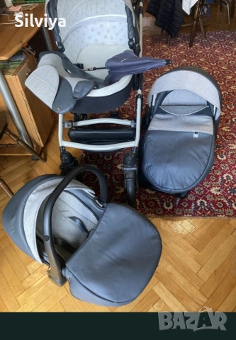 Бебешка количка 3в1 , снимка 2 - Детски колички - 54094630