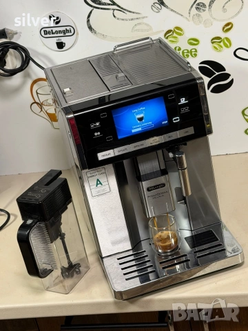 Кафемашина кафе автомат delonghi Primadonna Exclusive с гаранция, снимка 3 - Кафемашини - 54842734