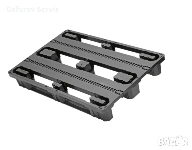 Пластмасов палет HEAVY 3R N – 1200 × 800 мм