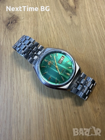 винтидж механичен мъжки часовник orient automatic с рядък цифер