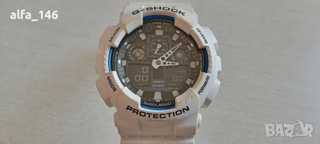 Мъжки часовник Casio G-Shock GA-100B, снимка 9 - Мъжки - 55646409