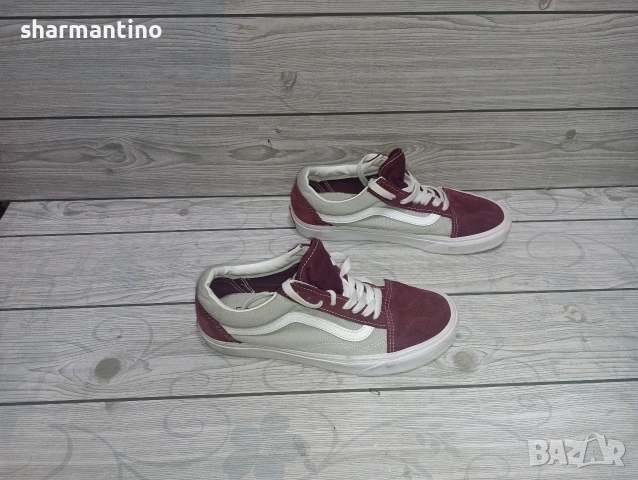 Vans кожени кецове N 38,5, снимка 4 - Маратонки - 54455575