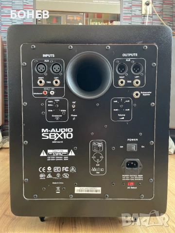 M-AUDIO SBX10 Professional Active Subwoofer, снимка 10 - Тонколони - 54642467