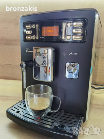 Saeco Xelsis black- внос от Австрия , на малко продукти, снимка 3 - Кафемашини - 54073759