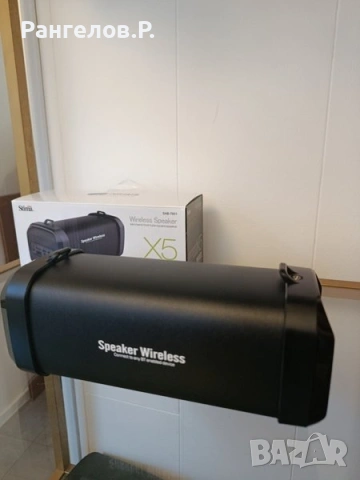 Bluetooth Колонка Stima X5 – Чисто Нова (USB/SD/FM/BT)