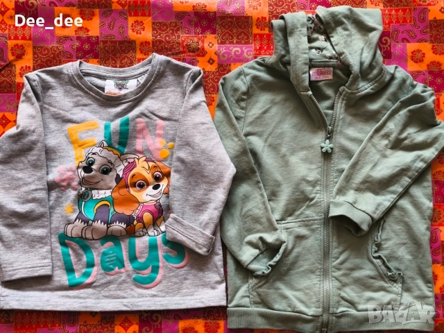 Лот пролетни дрешки за момиче р-р 98/104 - блузки, клинчета, тениски Pepco, Sinsay, Lupilu и др., снимка 7 - Детски комплекти - 53956014