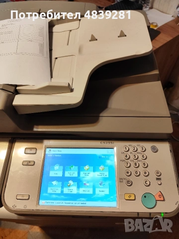 Лазерен цветен принтер Canon IR Advance C5235i, снимка 5 - Принтери, копири, скенери - 54759205
