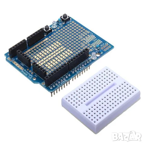 Прототипна разширителна платка за Arduino