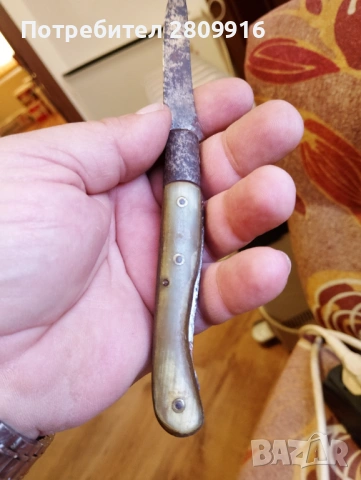 Стар френски боцмански нож, снимка 3 - Антикварни и старинни предмети - 54131661