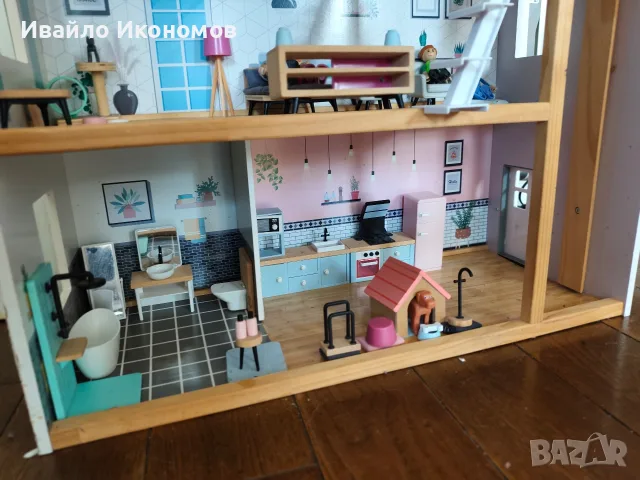 куклена къща, за момче/момиче, снимка 3 - Играчки за стая - 55611294