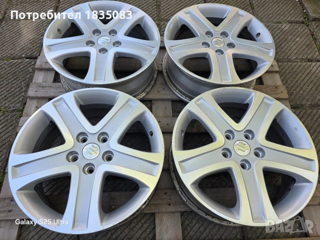 Лети джанти 17ки 5х114.3 Suzuki, снимка 3 - Гуми и джанти - 54413978