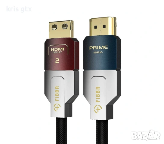 FIBBR 8K Fibre Optic HDMI 2.1 Cable 10M 48Gbps HDMI Cable, снимка 16 - Кабели и адаптери - 55073619