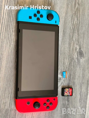 Nintendo Switch - Нинтендо конзола - Като нов!!!, снимка 4 - Nintendo конзоли - 54987638