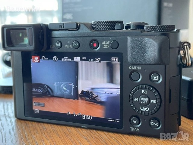 Продавам фотоапарат Panasonic  DMC-LX100, снимка 3 - Фотоапарати - 54854187