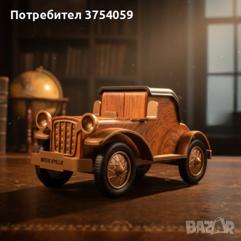 Bluetooth радио колонка A9, 5W, 1500mAh — стилен дървен дизайн, снимка 6 - Радиокасетофони, транзистори - 55182743