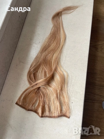 Един ред естествена коса