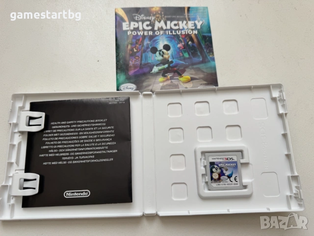 Epic Mickey Power of Illusion за Nintendo 3DS, снимка 3 - Игри за Nintendo - 54662232