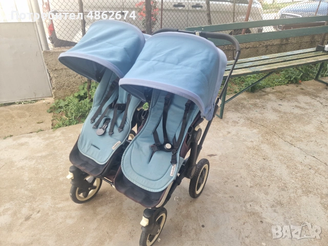 Количка за близнаци или породени деца Bugaboo donkey 2, снимка 17 - Детски колички - 54983640