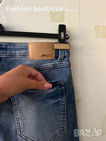 Дамски дънки L размер слим модел 👖 , снимка 6 - Дънки - 54961358