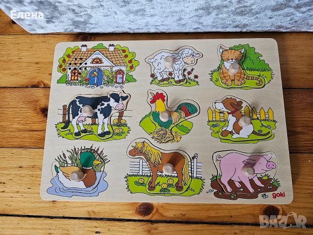 Детски образователни играчки Viga, Djeco, Jarod, Goki, Mouling Roty, Hape, Eichhorn, снимка 7 - Образователни игри - 54594863