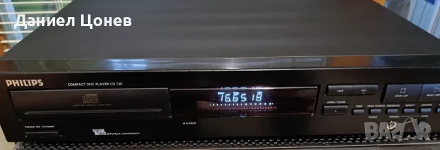 PHILIPS модел CD 720, снимка 2 - Аудиосистеми - 55436267