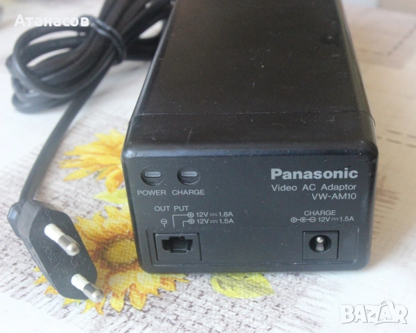 Panasonic VW-AM10E захранване и зарядно, снимка 4 - Камери - 54490106