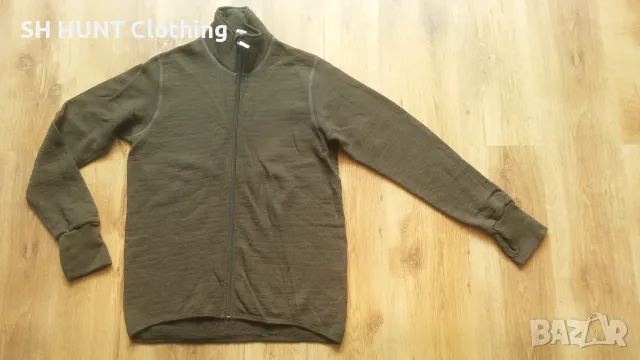 Woolpower Full Zip Jacket 70% Merino Wool размер M / L за лов термо горница 70% Мерино вълна - 2925, снимка 4 - Екипировка - 55675756