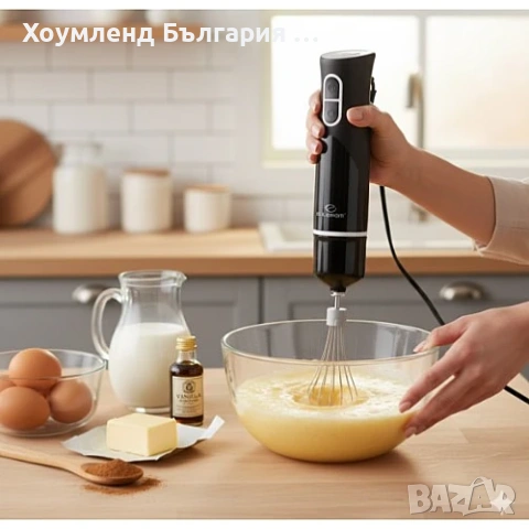 Комбиниран кухненски робот 3в1 чопър, миксер и пасатор, снимка 3 - Миксери - 54300438