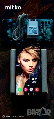 SAMSUNG GALAXY A71-Перфектно състояние.Пълен комплект , снимка 2 - Samsung - 54045362