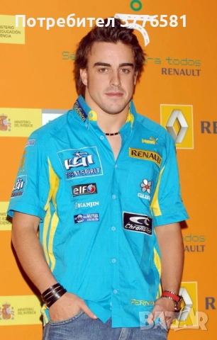 Поло тениска Renault Fernando Alonso F1, снимка 8 - Тениски - 54011485