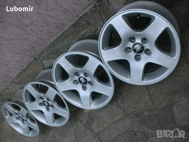 15 цола 5 х 100 мм 4 бр лети джанти - VW,Audi,Seat,Skoda...