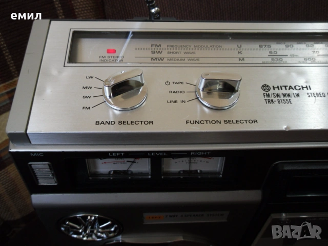HITACHI TRK-8155, снимка 8 - Радиокасетофони, транзистори - 55034402