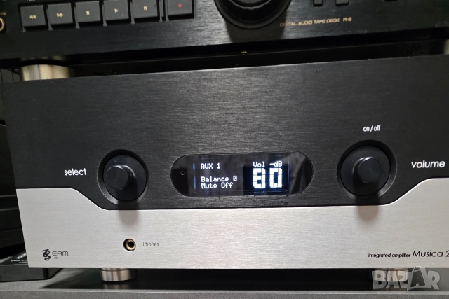 Продавам топ модел усилвател EAM Lab Musica 202i,, снимка 8 - Ресийвъри, усилватели, смесителни пултове - 54367495