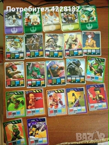Карта колекция Lego Ninjago, Lego Chima и други.(Всичко заедно), снимка 8 - Карти за игра - 55174151
