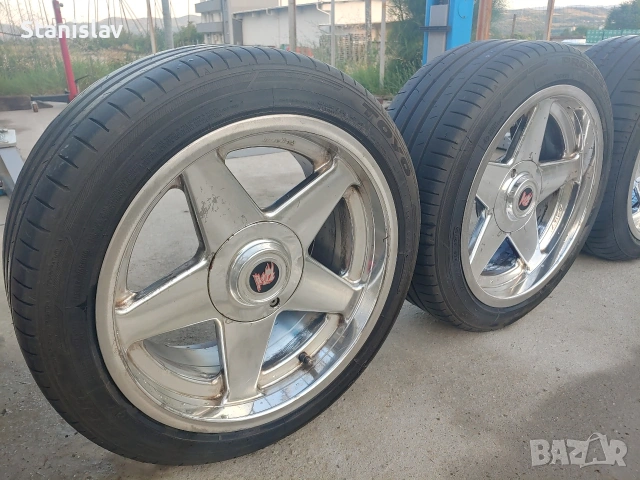 Джанти AZEV / ATEV 17 " 5x112 спорт пакет 8.5j ET 20 и 10j ET 22, снимка 16 - Гуми и джанти - 55093271